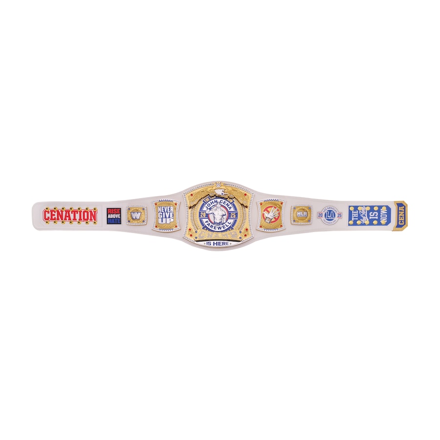 John Cena Farewell Tour 2025 Spinner Championship Replica Belt
