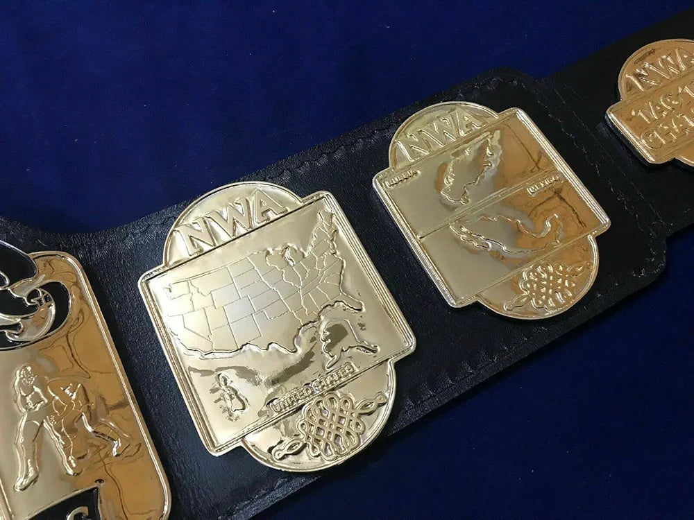 NWA World Tag Team Championship Title Belt Replica