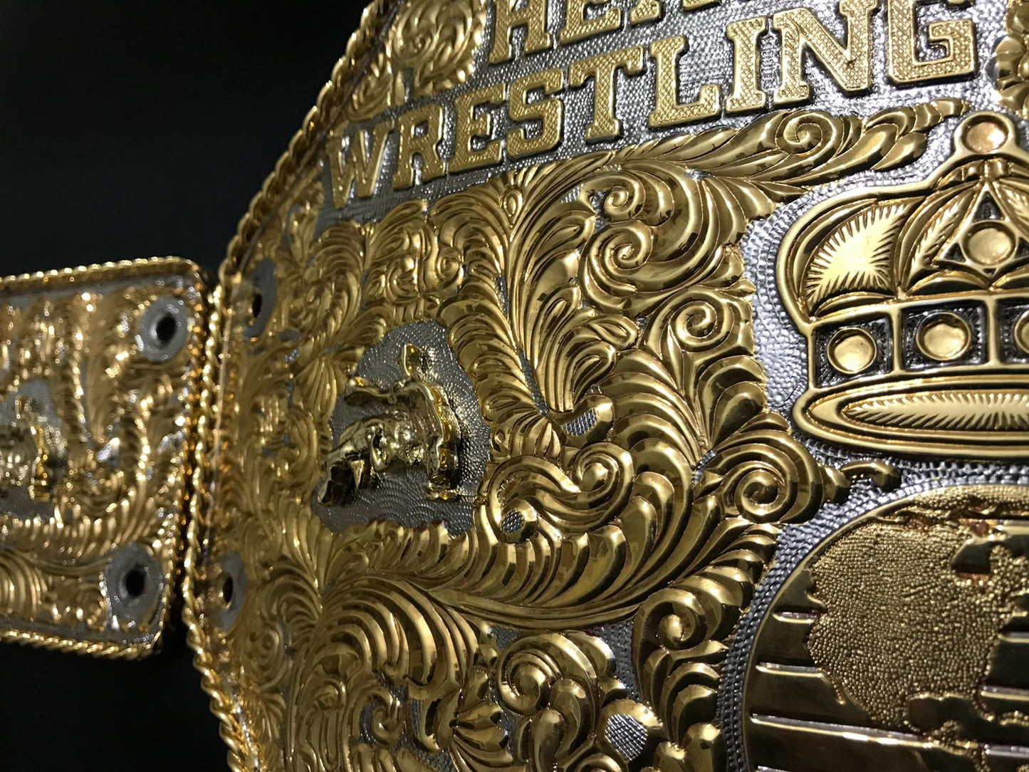 WWE Big Gold Championship Replica Title Belt