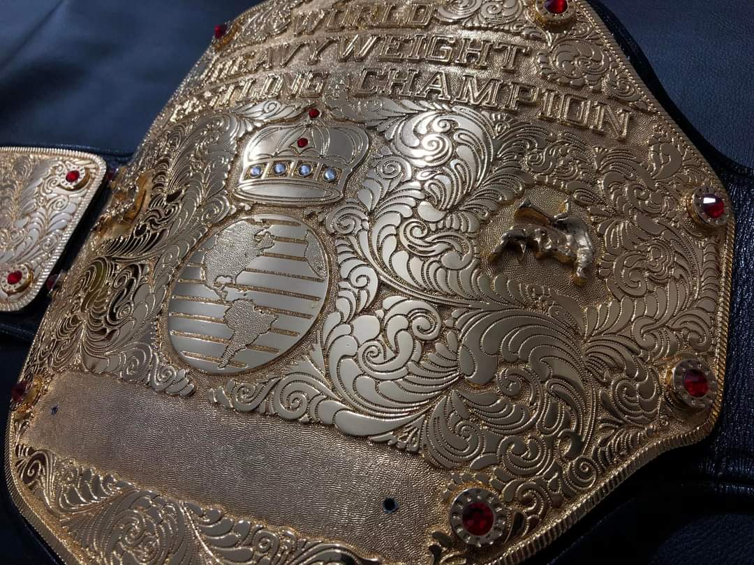 WWE Big Gold Championship Replica Title Belt