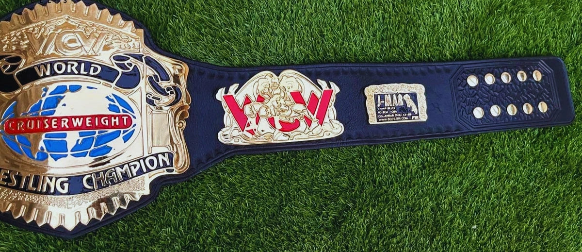 WCW Cruiserweight Championship Replica Title Belt