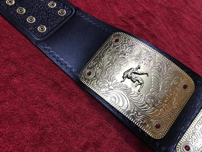 WCW NWO Big Gold Heavyweight Championship Title Belt Replica