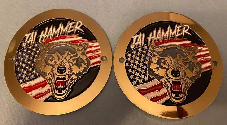 WWE Side Plates Circles for Undisputed Title