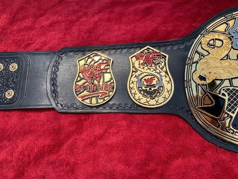 WWE Smoking Skull Championship Title Belt Replica