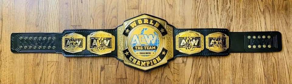 AEW World Tag Team Championship Replica Title Belt