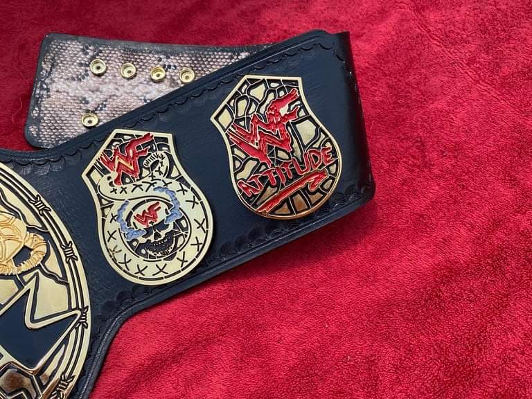 WWE Smoking Skull Championship Title Belt Replica