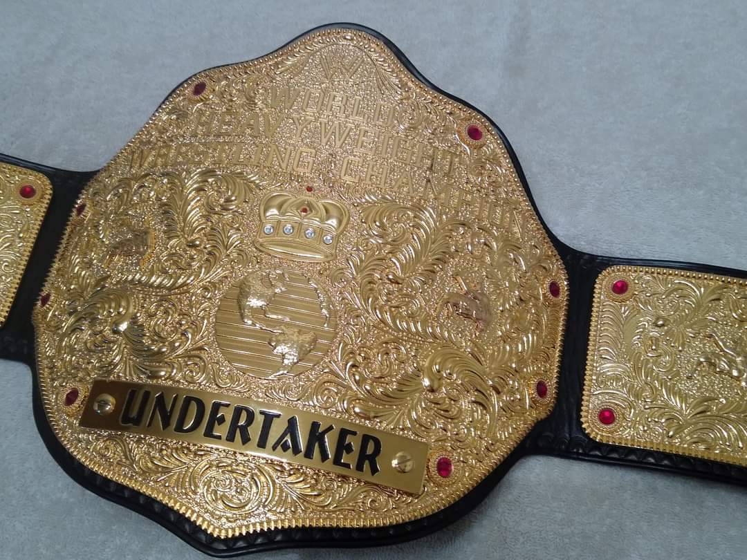 WWE Big Gold Championship Replica Title Belt
