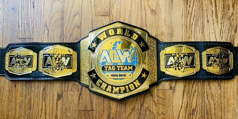 AEW World Tag Team Championship Replica Title Belt