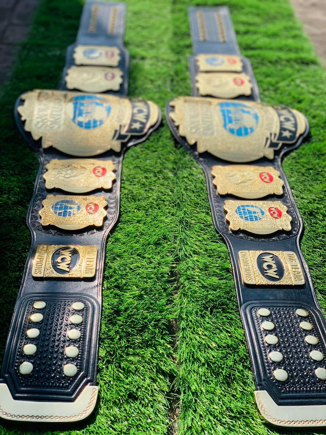 WCW World Tag Team Championship Title Belt Replica