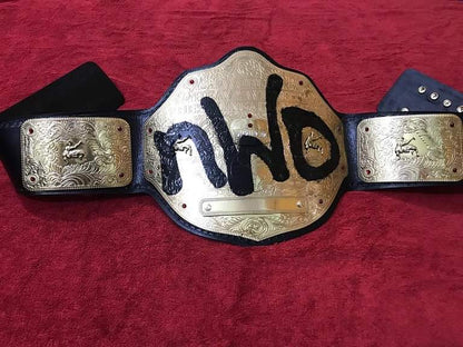 WCW NWO Big Gold Heavyweight Championship Title Belt Replica