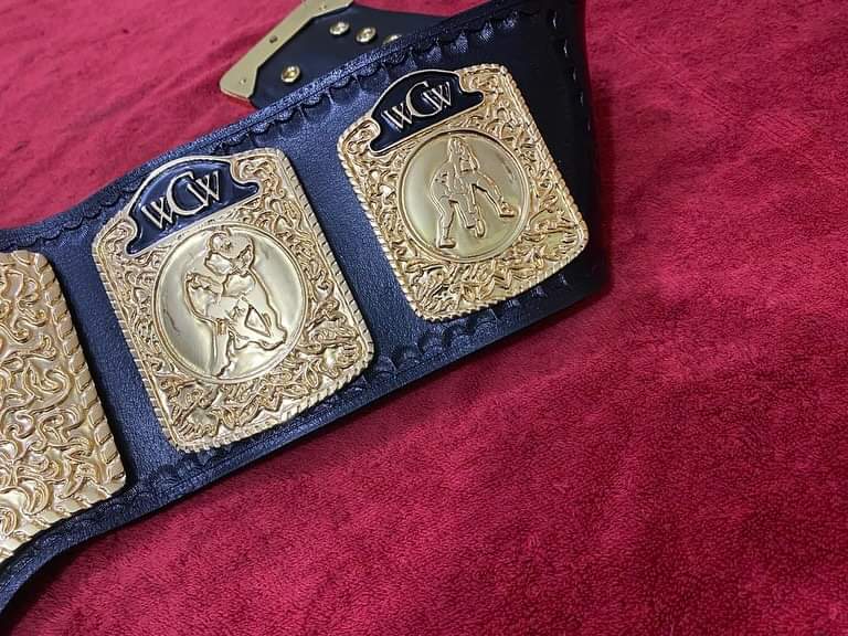 WCW World Television Championship Title Belt Replica