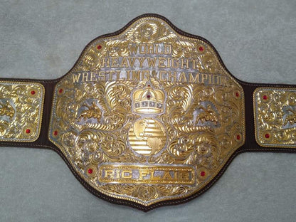 WCW Big Gold Heavyweight Championship Title Belt Replica
