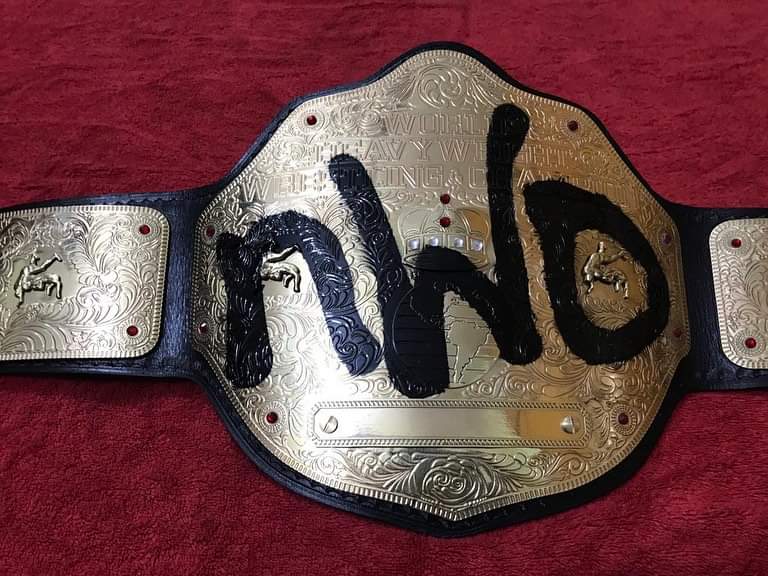 WCW NWO Big Gold Heavyweight Championship Title Belt Replica