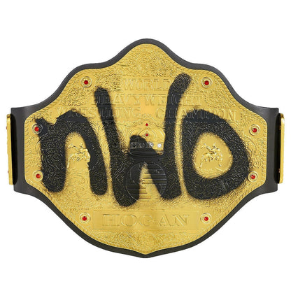Hollywood'' Hulk Hogan nWo Signature Series Championship Replica Title Belt