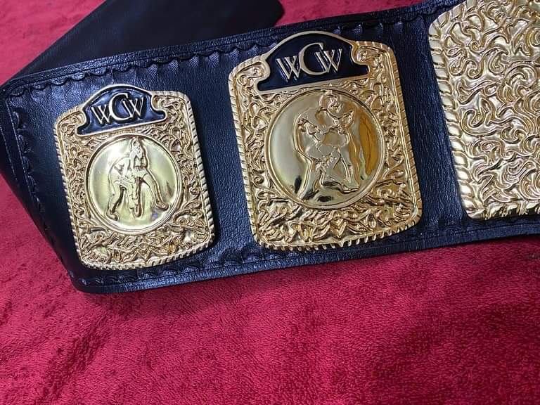  WCW World Television Championship Title Belt Replica