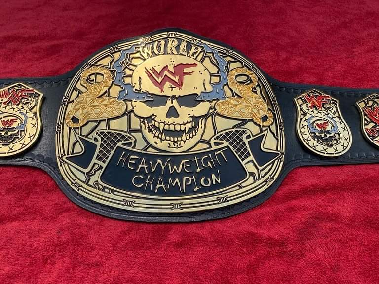 WWE Smoking Skull Championship Title Belt Replica