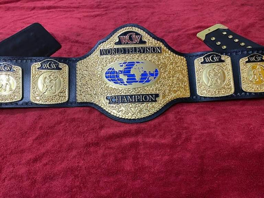  WCW World Television Championship Title Belt Replica