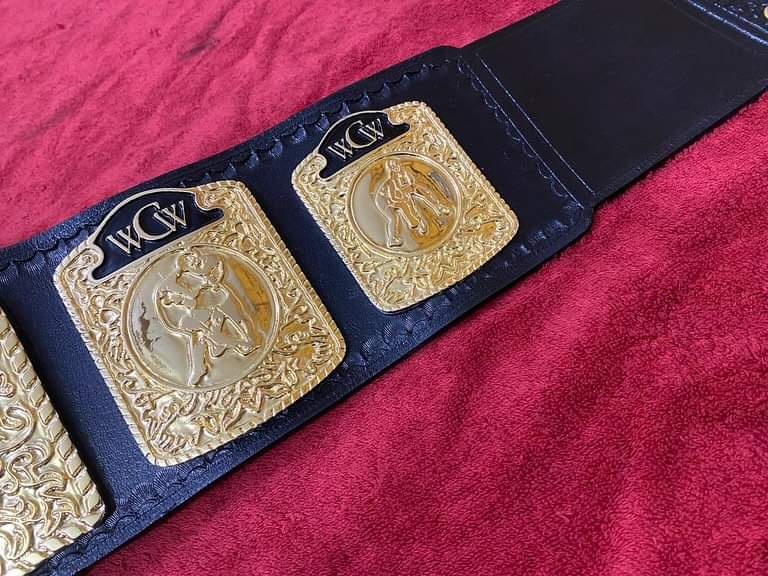  WCW World Television Championship Title Belt Replica