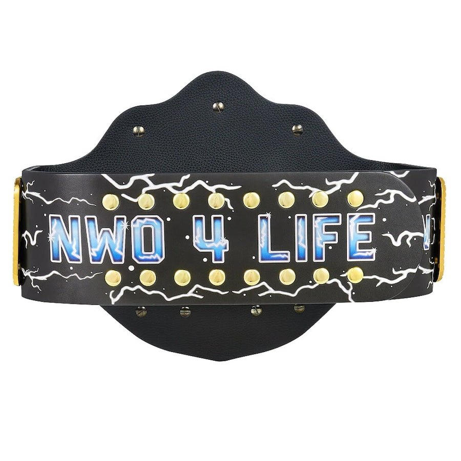 Hollywood'' Hulk Hogan nWo Signature Series Championship Replica Title Belt
