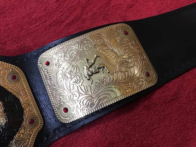 WCW NWO Big Gold Heavyweight Championship Title Belt Replica