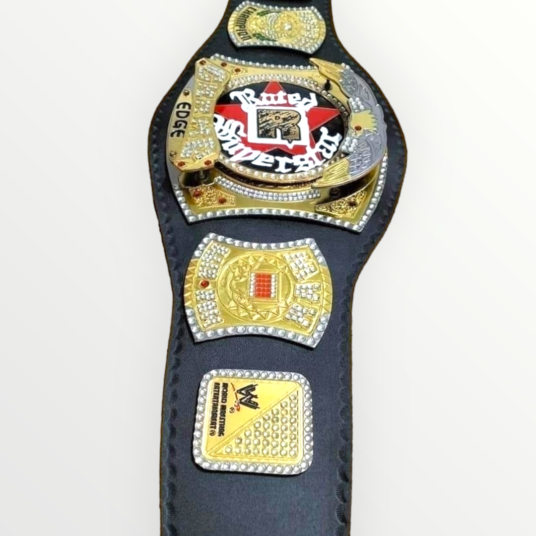 Rated R Belt WWE Rated-R Spinner Championship Title Replica – MnM Belt