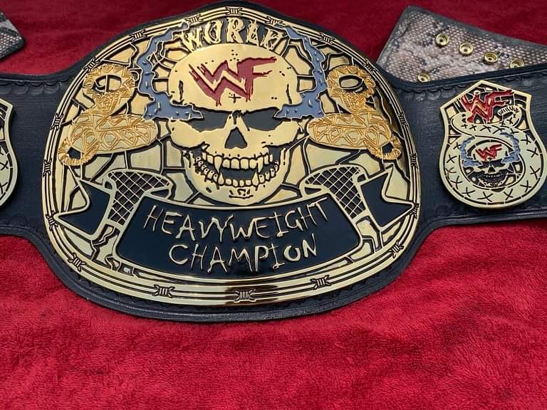 WWE Smoking Skull Championship Title Belt Replica