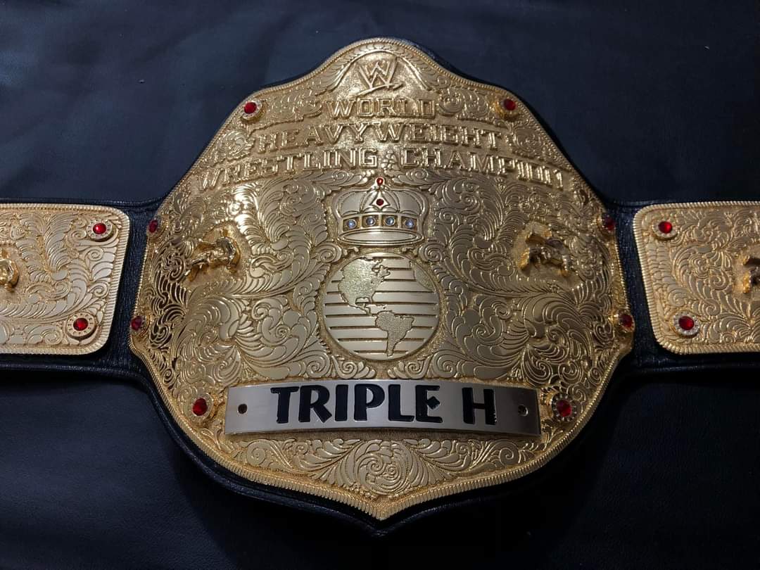 WWE Big Gold Championship Replica Title Belt