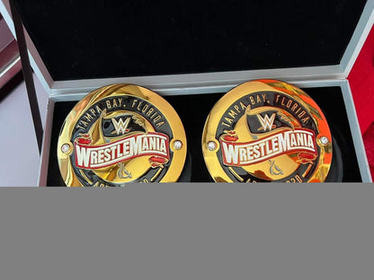 WWE Side Plates Circles for Undisputed Title