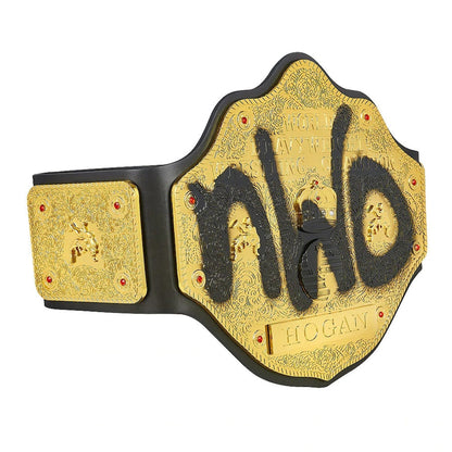 Hollywood'' Hulk Hogan nWo Signature Series Championship Replica Title Belt