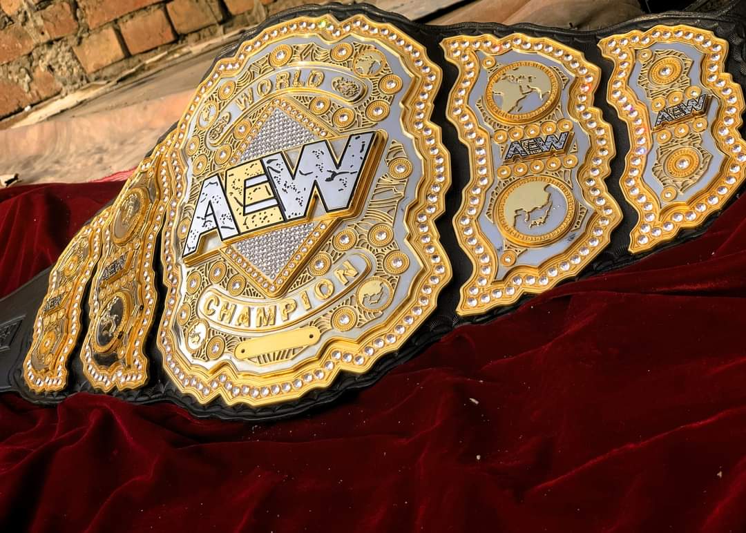 AEW World Championship Replica Title Belt