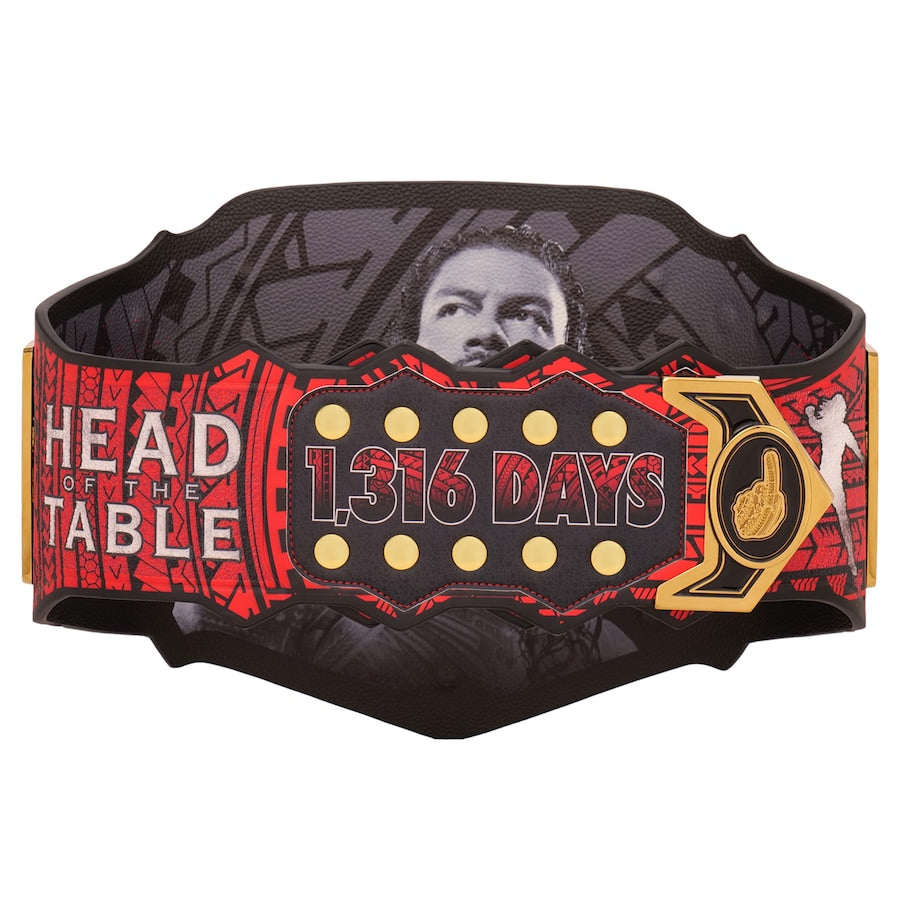 Roman Reigns 1,316 Days Signature Series Undisputed Championship Title Belt