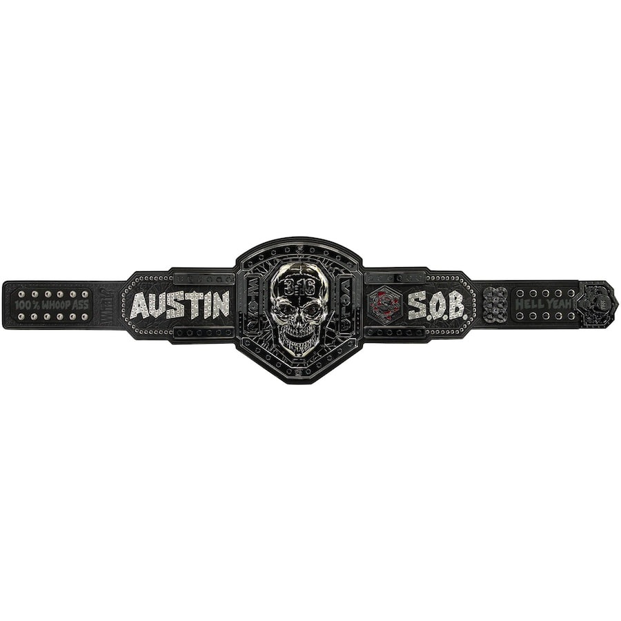 Stone Cold Steve Austin Legacy Championship Collector's Title Belt
