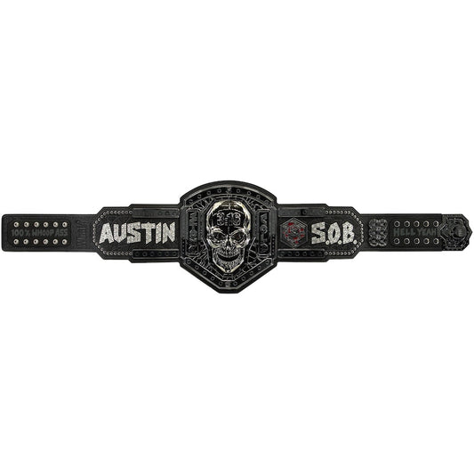 Stone Cold Steve Austin Legacy Championship Collector's Title Belt